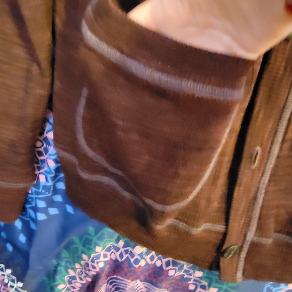 Very nice cardigan brown soft earthy looking splendid mills - Picture 7 of 16